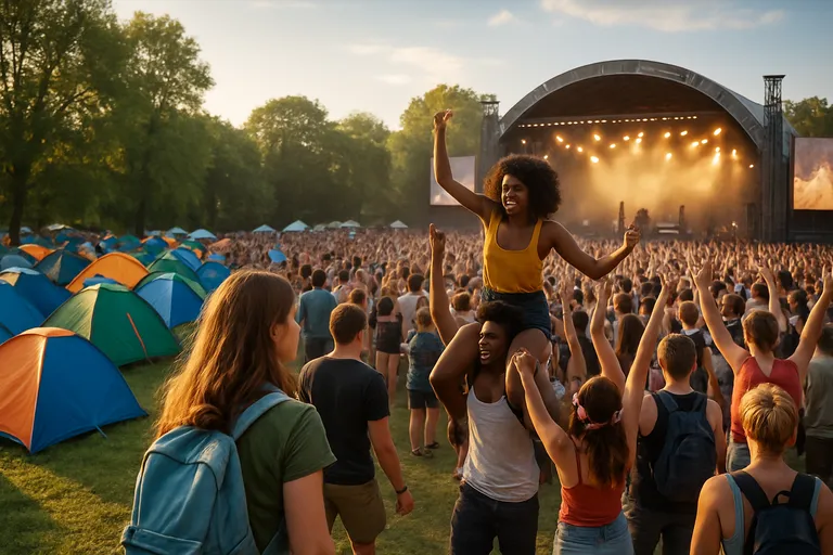 De energie van festivalgangers: van campingleven tot mainstage de motor van de festivalbeleving