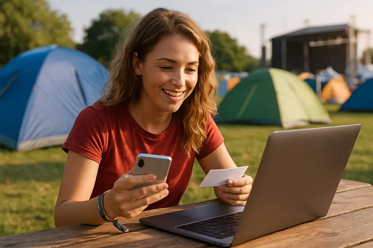Praktische voorbereiding voor festival fans