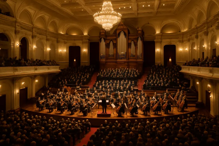 Programma en genres in Het concertgebouw