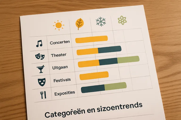 Categorieën en seizoentrends