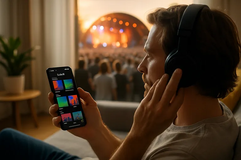 Muziek luisteren: van streaming tot live