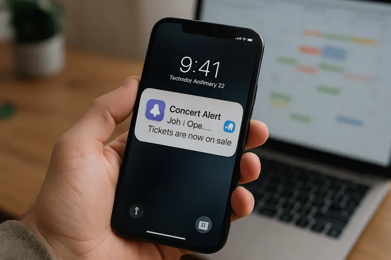 Nooit meer een ticketrelease missen