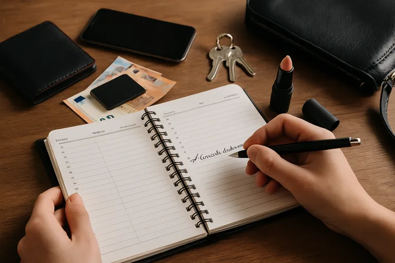 Praktische voorbereiding voor een zorgeloze avond