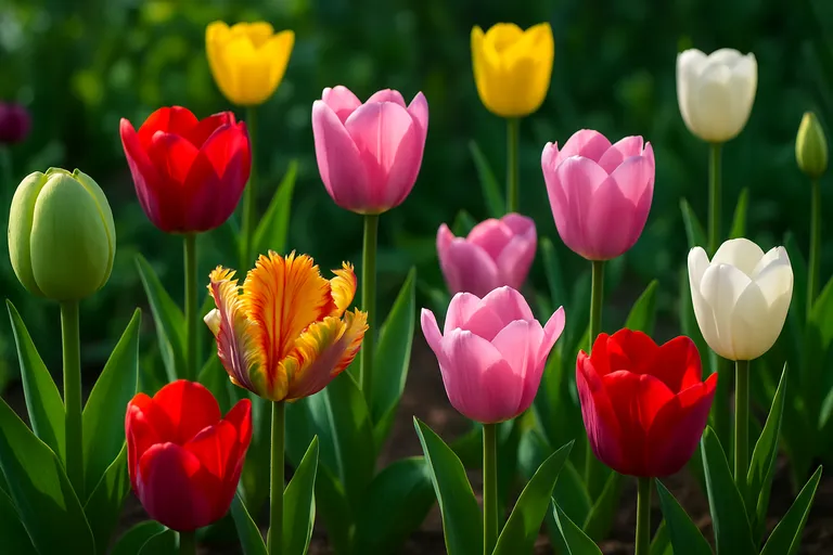 Van bol tot betoverende bloei: laat tulpen je tuin vullen met kleur en elegantie
