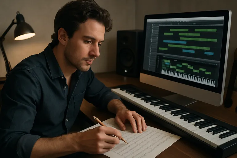 Van inspiratie tot partituur: zo werkt een componist