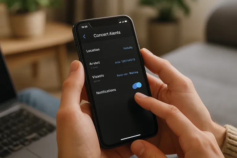 Zo stel je een concert alert goed in
